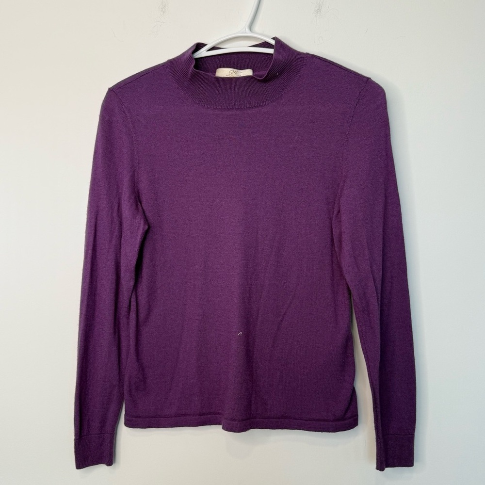 Silk Cashmere Wool blend Sweater size M - Picture 2 of 9